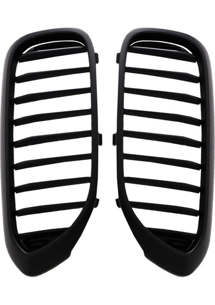 Ön Tampon Izgaraları Tek Çizgi Stil Yarış Izgaraları Bmw 5 Serisi G30/G31/G38 530I 540I 550I Tek Mat Siyah (Yurt Dışından) modelleri