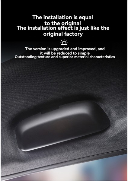 Araba Gözlük Kutusu Saklama Kutusu Güneş Gözlüğü Klipsi Güneş Gözlüğü Tavan Depolama Modifikasyonu Toyota Prado LC250 2024,A (Yurt Dışından) modelleri