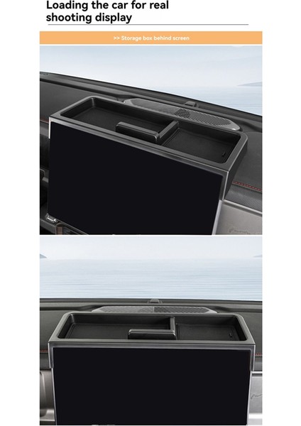 Chery Jetour Traveler T2 2023 -2025 Için Araba Merkezi Kontrol Ekranı Arka Saklama Kutusu Eşyaları Saklama (Yurt Dışından) modelleri