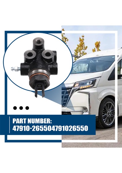 Toyota Hiace 3/9/10/11/12/13/14/15/16 Koltuklar 2005-2020 Için Fren Kontrol Yük Algılama Oranlama Valfi 47910-26550 (Yurt Dışından) indirimleri