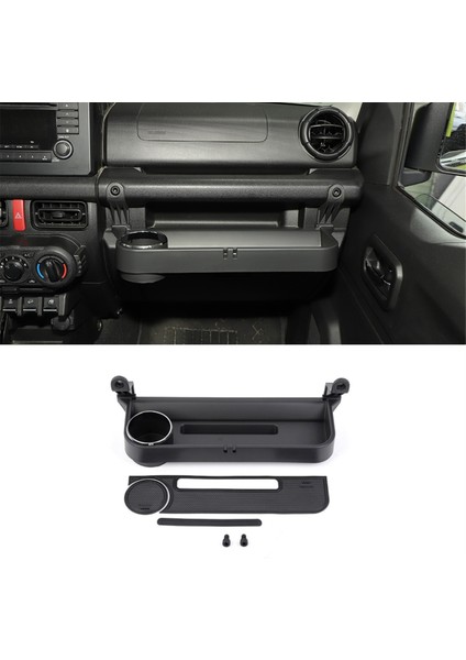 Yolcu Tarafı Düzenleyici Gösterge Paneli Orta Konsol Saklama Kutusu Bardak Tutucu Suzuki Jimny JB64 JB74 2019-2025 (Yurt Dışından) modelleri