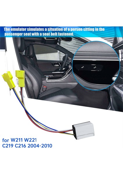 Araba Yolcu Koltuğu Doluluk Matı Emülatörü Srs Sensörü Mercedes-Benz W211 W221 C219 C216 2004-2010 Tanılama/baypas (Yurt Dışından) fiyatları