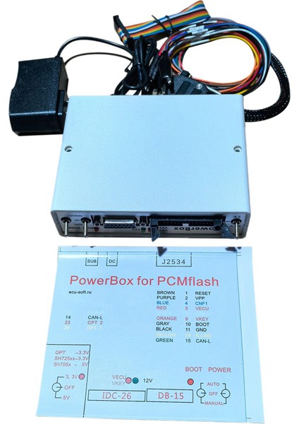 Güç Kutusu Ecu Programlayıcı Jtag Güç Kutusu Pcm Flaşı J2534 Çalışma Güç Kutusu Konnektörleri Tam Adaptörler Abd Fişi (Yurt Dışından)