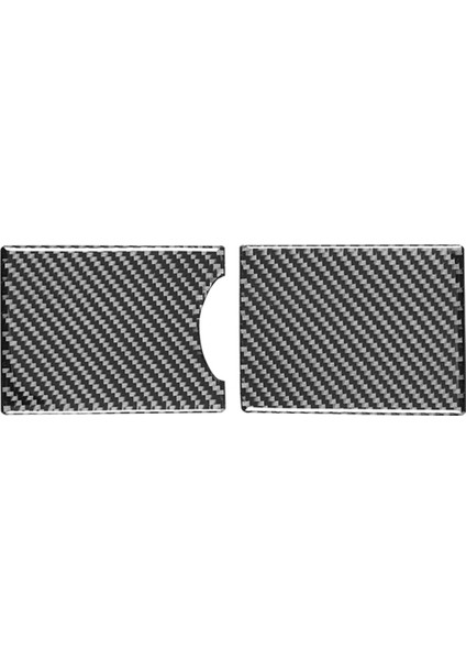 Toyota Corolla 2007-2013 Için Karbon Fiber Orta Konsol Saklama Kutusu Bardak Tutucu Kapağı Trim Sticker Iç Aksesuarlar (Yurt Dışından)