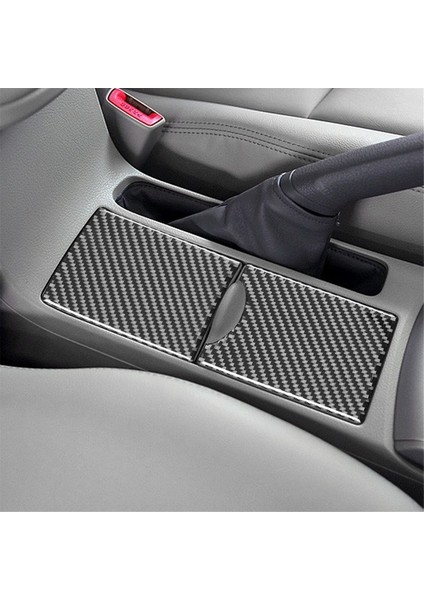 Toyota Corolla 2007-2013 Için Karbon Fiber Orta Konsol Saklama Kutusu Bardak Tutucu Kapağı Trim Sticker Iç Aksesuarlar (Yurt Dışından) fırsatları