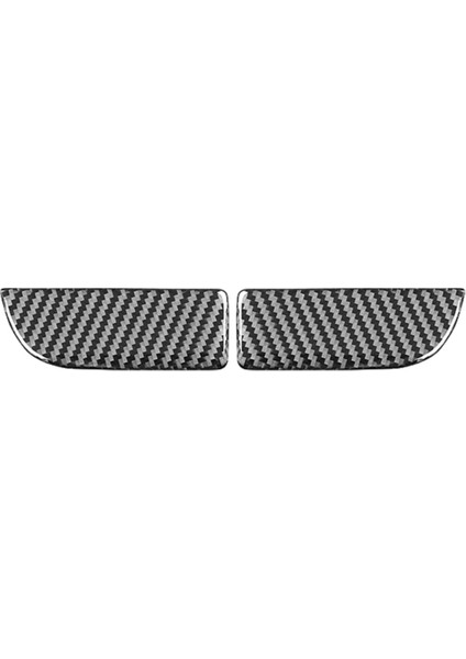 Audi A3 S3 8p 2006 2007 Karbon Fiber Araba Yardımcı Pilot Eldiven Kutusu Kolu Kapağı Çıkartmaları Iç Aksesuar (Yurt Dışından)