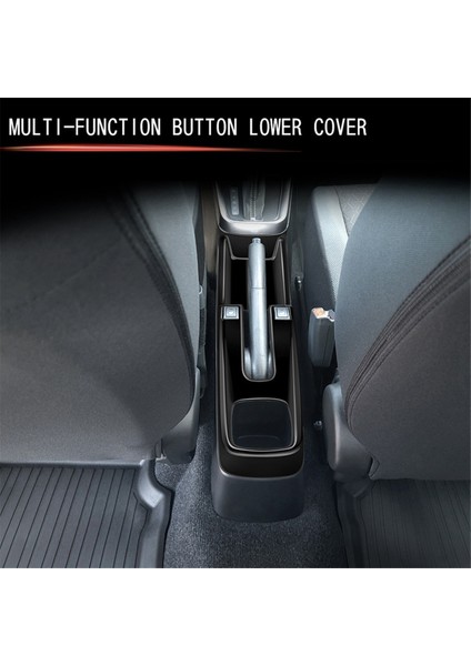 Araba Bardak Tutucu Çerçeve El Freni Kolu Trim Kapak Sticker Iç Aksesuarlar Suzuki Swift 2024 Parlak Siyah (Yurt Dışından) fiyatları