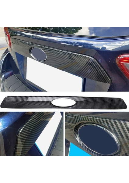Araba Abs Karbon Fiber Arka Kapı Bagaj Kapağı Kapağı Döşeme Subaru Xv 2018-2023 Aksesuarları (Yurt Dışından)