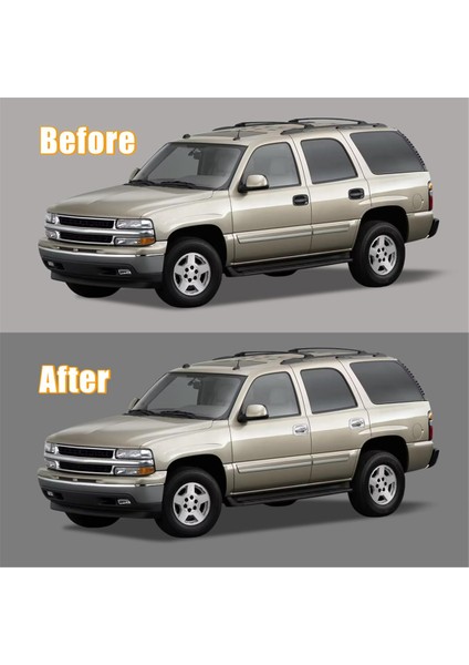 Chevrolet Silverado Tahoe Suburban Avalanche Gmc Yukon Sierra 1999-2006 Için Krom Kapı Kolu Kapağı Döşemesi (Yurt Dışından) modelleri