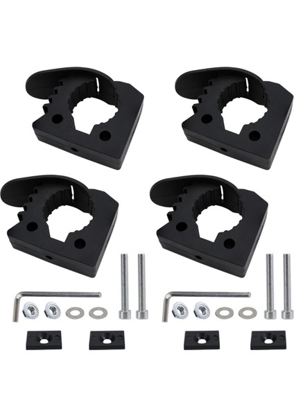 3-4 cm Boru Sabitleme Kelepçesi Için Kurulum Kiti ile Evrensel Hızlı Kurulum Kelepçesi (Yurt Dışından) indirimleri