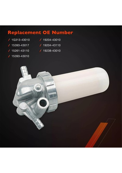 Kubota D1105 D1305 D782 Z602 Için Yeni Yakıt Filtresi Tertibatı 1G313-43010, 15393-43017 (Yurt Dışından) fırsatları