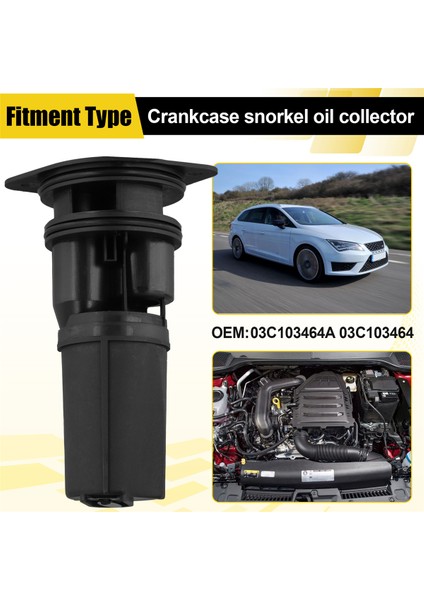 03C103464A Karter Havalandırma Yağ Tutucu Üst Audı A3 Seat Skoda Vw 2001-2015 03C103464 (Yurt Dışından) fırsatları