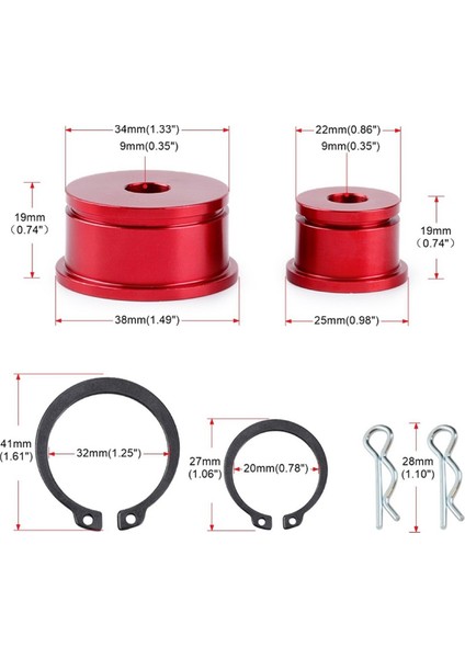 Honda Civic 2002-2005 Sı Ep3 Için Kısa Vites Kablosu Burçları Acura Rsx Type-S 2002-2006 Için Kısa Vites Adaptörü Kiti (Yurt Dışından) fiyatları