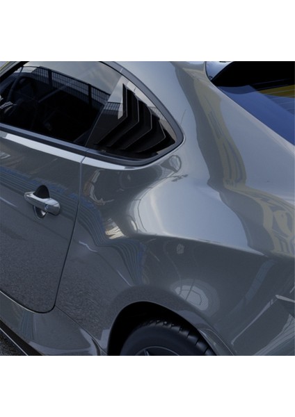 Araba Arka Üçgen Pencere Panjurları Panjurlar Perdeler Toyota GR86 Subaru Brz 2022+ Parlak Siyah Için Kapak Döşemesi (Yurt Dışından) indirimleri