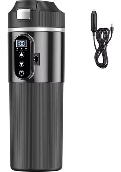 12V 24V Araba Elektrikli Isıtmalı Bardak 500ML Akıllı Sıcaklık Kontrolü Paslanmaz Çelik Dokunmatik Ekranlı Yalıtımlı Bardak (Yurt Dışından)