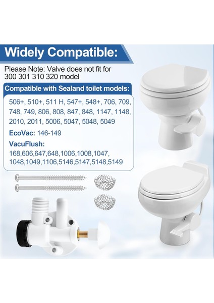 385314349 Dometic Sealand Ecovac Vacuflush Pedal Sifonlu Tuvaletler Için Rv Su Vanası Tertibatı Onarım Takımı (Yurt Dışından) modelleri