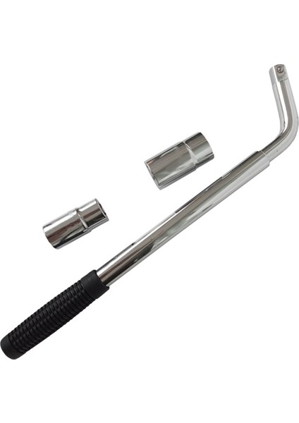 380-500 mm Uzatılabilir Tekerlek Destek Anahtarı Teleskopik Otomobil Soketi Lastik Somunu 17, 19, 21, 23MM L Şeklinde Lastik Anahtarı (Yurt Dışından) indirimleri