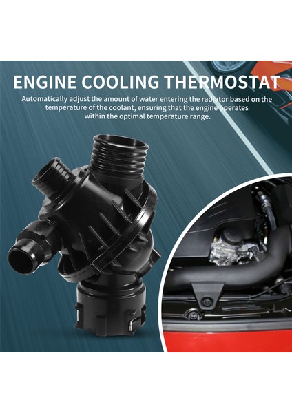 11532394968 Motor Soğutma Suyu Termostatı Bmw F20 135I F22 M2 F30 F34 335I F32 F33 435I F15 X5 2013-2018 F16 X6 2014-19 (Yurt Dışından) fırsatları