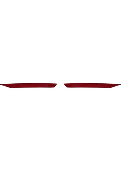 1 Çift Arka Tampon Reflektör Işık Döşemesi 63145A016D1 63145A016D2 Bmw 5 Serisi G60 2023 Yan Uyarı Reflektör Plakası (Yurt Dışından)