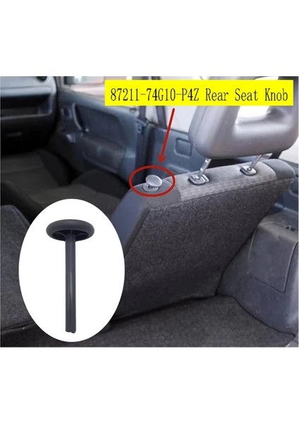 Suzuki Grand Vitara SQ416 SQ420 SQ625/XL7/JIMNY SN413 FJB43V 1.3l 87211-74G10-P4Z 2 Adet Için Araba Arka Koltuk Topuzu (Yurt Dışından)