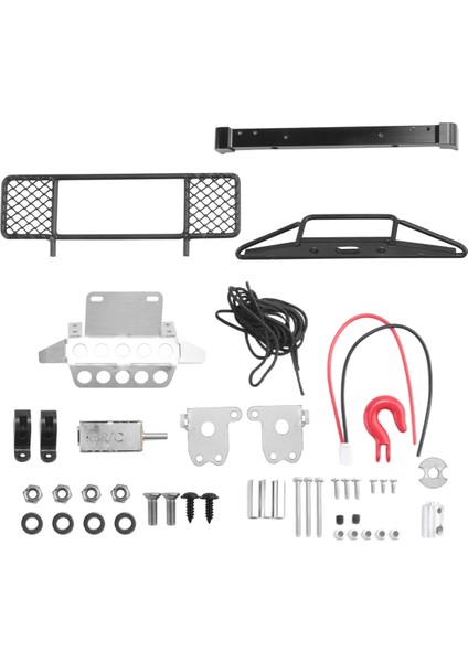 Dıy Metal Ön Arka Tam Tampon Koruma Kartı Mn Için D90 D91 D99 MN99S 1/12 Rc Araba Yükseltme Yedek Parçalar (Yurt Dışından) fiyatları