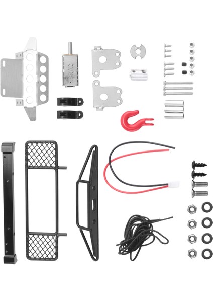 Dıy Metal Ön Arka Tam Tampon Koruma Kartı Mn Için D90 D91 D99 MN99S 1/12 Rc Araba Yükseltme Yedek Parçalar (Yurt Dışından) modelleri