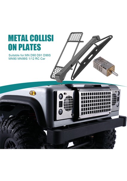 Dıy Metal Ön Arka Tam Tampon Koruma Kartı Mn Için D90 D91 D99 MN99S 1/12 Rc Araba Yükseltme Yedek Parçalar (Yurt Dışından) indirimleri