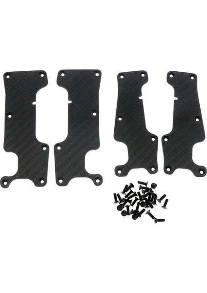Karbon Fiber Süspansiyon Kolu Kapağı 9633 9634 Için 1/8 Traxxas Sledge 95076-4 Rc Araba Araçları Parçalar Aksesuarları (Yurt Dışından)