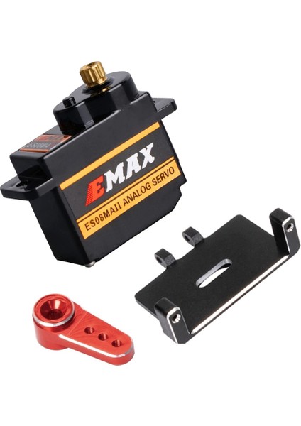Eksenel SCX24 Için Servo Montajı ve Servo Kollu ES08MAII Direksiyon Servo 1/24 Rc Paletli Araba Yükseltmeleri Parçalar Aksesuarları, 1 (Yurt Dışından) indirimleri
