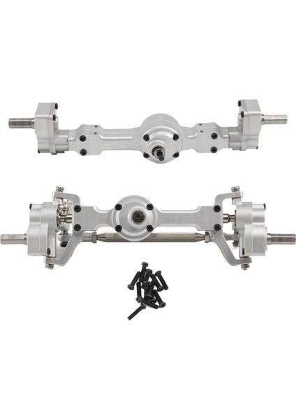 Mn D90 Mn-90 MN96 MN98 MN99S MN45 1/12 Rc Araba Yükseltme Parçaları Aksesuarları, B Tam Metal Ön ve Arka Portal Aks (Yurt Dışından) modelleri