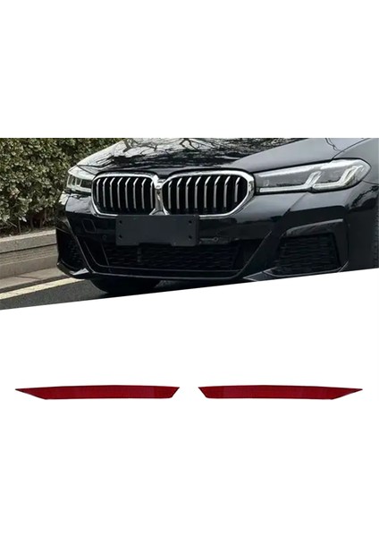 1 Çift Arka Tampon Reflektör Işık Döşemesi 63145A016D1 63145A016D2 Bmw 5 Serisi G60 2023 Yan Uyarı Reflektör Plakası (Yurt Dışından) indirimleri