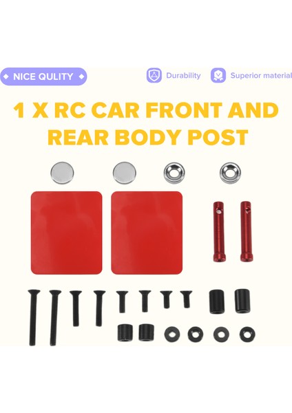 Rc Araba Gövdesi Mıknatıs Post 3ractıng Sakura D5S/D5/D5MR Yokomo Yd-2/yd2 Mst Rc Araba Yükseltme Parçaları, 1 (Yurt Dışından) fırsatları