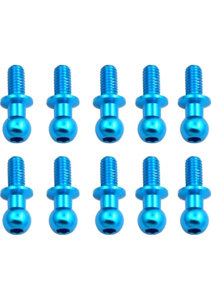 10PCS M3 Metal Altıgen Bilyalı Kafa Vidaları Tamiya Için (Yurt Dışından)