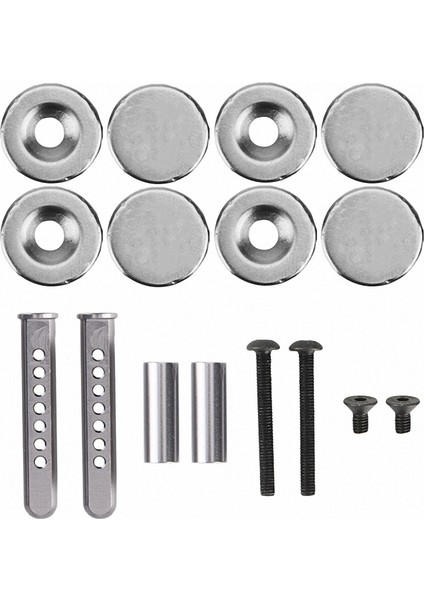 Metal Rc Araba Gövdesi Post 1/10 Rc Craıl Araç Axıal SCX10 Iı 90046 Yükseltme Parçaları Için Mıknatıslı Kabuk Sütunu Montajlar (Yurt Dışından)