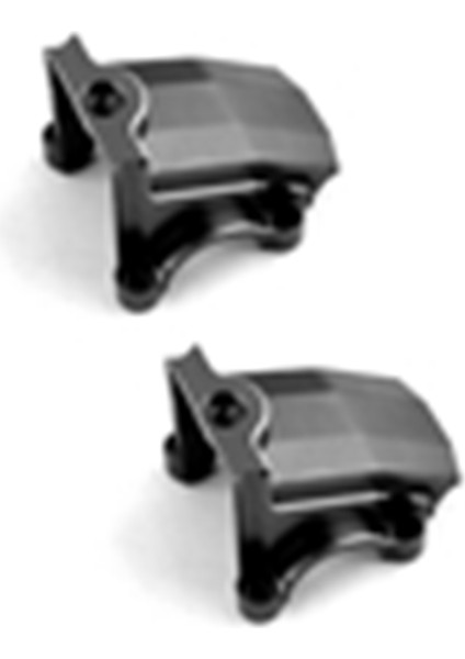 2pcs Metal Ön ve Arka Diferansiyel Kapak Şanzıman Kapağı 1/5 Traxxas X-Maxx Xmaxx 6s 8s Rc Araba Yükseltme Parçaları, 1 (Yurt Dışından)