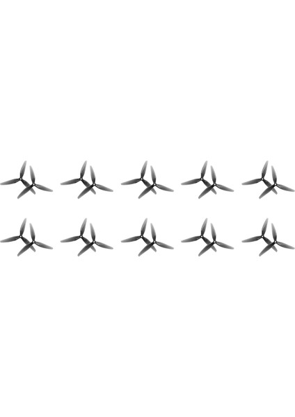 Hqprop 10PAIR 7X4X3 7040 3-Bıçak Poli Karbonat Rc Pervane 7 Inç Uzun Menzilli Lr7 Fpv Freestyle Drone Aksesuarları (Yurt Dışından)