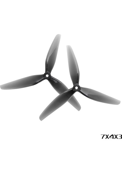 Hqprop 10PAIR 7X4X3 7040 3-Bıçak Poli Karbonat Rc Pervane 7 Inç Uzun Menzilli Lr7 Fpv Freestyle Drone Aksesuarları (Yurt Dışından) modelleri