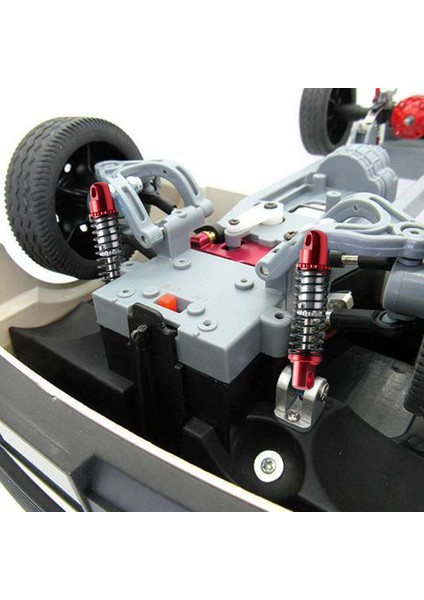 Wpl D12 Için Rc Araç Yükseltmeleri Parçaları Metal Ön ve Arka Şok Emiciler Damper Sabit Koltuk Aksesuarları, Kırmızı (Yurt Dışından) fiyatları
