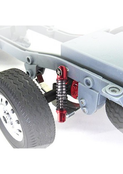 Wpl D12 Için Rc Araç Yükseltmeleri Parçaları Metal Ön ve Arka Şok Emiciler Damper Sabit Koltuk Aksesuarları, Kırmızı (Yurt Dışından) indirimleri