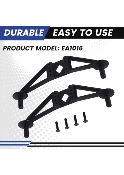 2pcs Vücut Montaj Braketi EA1016 Jlb Racing Cheetah 11101 1/10 Fırçasız Rc Araç Parçaları Aksesuarları (Yurt Dışından) indirimleri