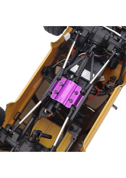 Niuwsrc Rc Skid Plaka Şanzıman Şanzıman Montajı 1/18 Rc Prwler Fcx 18 FCX18 Yükseltme Parçaları Mor (Yurt Dışından) modelleri