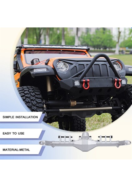 Metal Currie F9 Portal Aks Mahkeme Aks Kılıfı Rc Craıl Car Axıal Capra 1.9 Utb AXI03004 Parçalar, Sr Front (Yurt Dışından) indirimleri