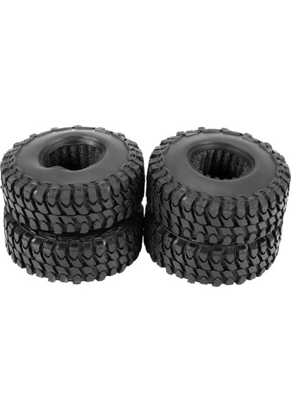 4pcs 55X18MM Yumuşak Kauçuk Tekerlek Lastikleri 1/24 Rc Prwler Araç Axıal SCX24 90081 AXI00002 Yükseltme Parçaları (Yurt Dışından) indirimleri