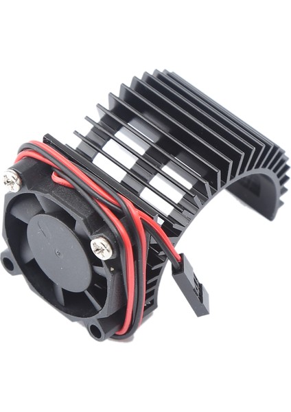 3650 Motorlu Isı Lavabosu ve Soğutma Fanı 1/10 Hsp Rc Car 540/550 3650/3660 Motor 1:10 Hsp Rc Araç Parçaları -Black (Yurt Dışından)