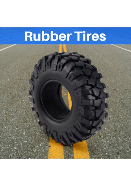 4pcs 1.9 Inç Kauçuk Lastik 1.9 Tekerlek Lastikleri 108X40MM 1/10 Rc Paletli Traxxas Trx4 Eksenel SCX10 Iıı AXI03007 90046 (Yurt Dışından) fırsatları