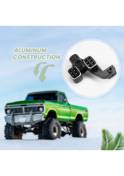 Metal Ön ve Arka Ayarlanabilir Şok Damper Kuleleri Montaj Yükseltme Aksesuarları 1/24 Rc Prıger Axıal SCX24 90081 Parça (Yurt Dışından) fiyatları