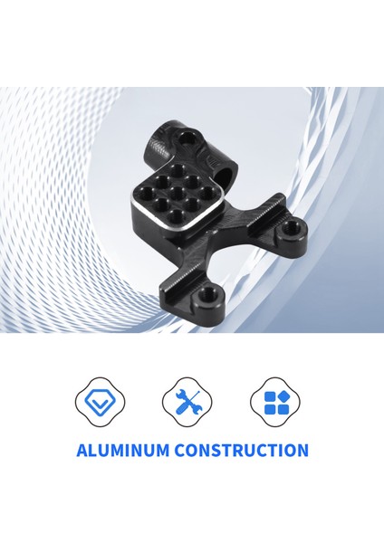 Metal Ön ve Arka Ayarlanabilir Şok Damper Kuleleri Montaj Yükseltme Aksesuarları 1/24 Rc Prıger Axıal SCX24 90081 Parça (Yurt Dışından) fırsatları