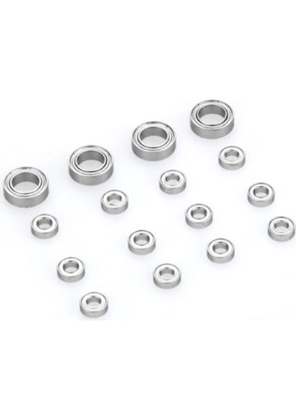16PCS Çelik Yatak 3X6X2MM 6X10X3MM Wpl Için C14 C24 B36 Mn D90 Mn-90 MN99S Rc Araba Yedek Parçalar Yükseltme Aksesuarları (Yurt Dışından)