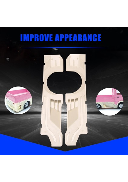 Wpl D12 Için 1/10 Rc Araba Yükseltme Parçaları Rc Araç Vücut Zırhı Saçın Secrodurlu Kitler Dekorasyon Kapağı Aksesuarları (Yurt Dışından) modelleri