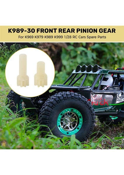 6pcs K989-30 Sürüş Dişli Kiti Wltoys Için Ön Arka Pinyon Dişlisi K969 K979 K989 K999 1/28 Rc Arabalar Yedek Parçalar (Yurt Dışından) fırsatları